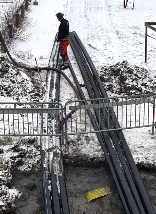 Bort med borrkaxet i Huskvarna