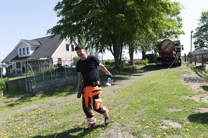 Backspolning av infiltration