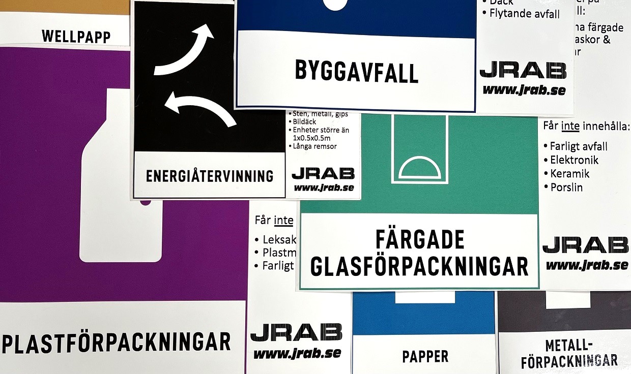 Nya avfallssymboler gör det lättare att sortera rätt!